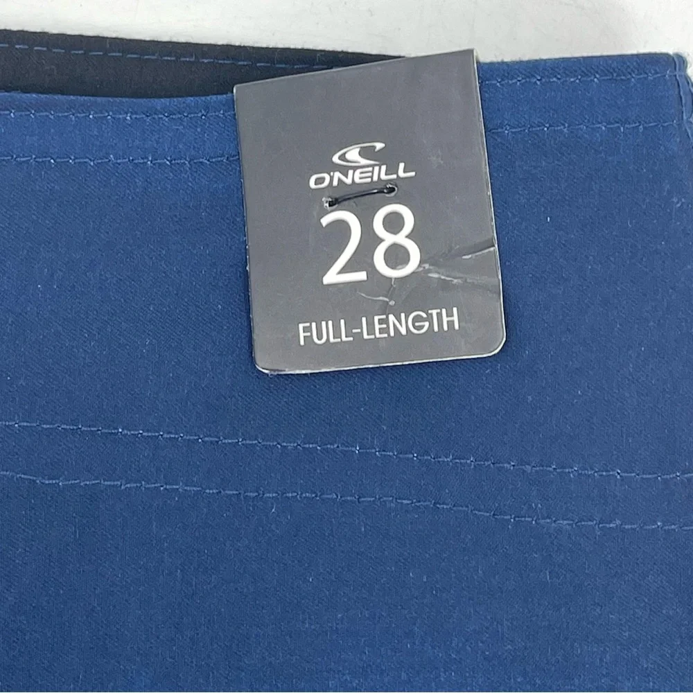 O'Neill Brisbane Swim Trunks Boardshorts Full‎ Length Blue Men's Size 28 NWT New